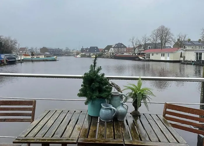 The Blue Houseboat