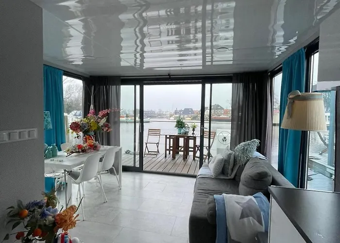 The Blue Houseboat